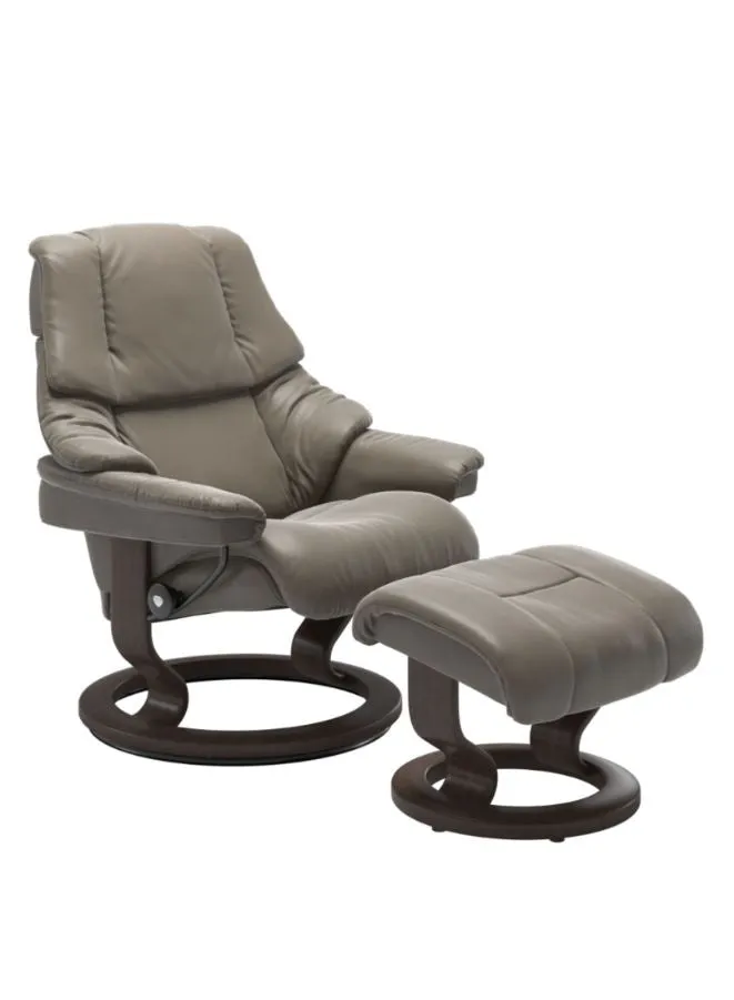 Stressless® Reno Classic Recliner with Footstool