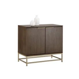 Sunpan Rebel Sideboard - Small - Gold - Raw Umber