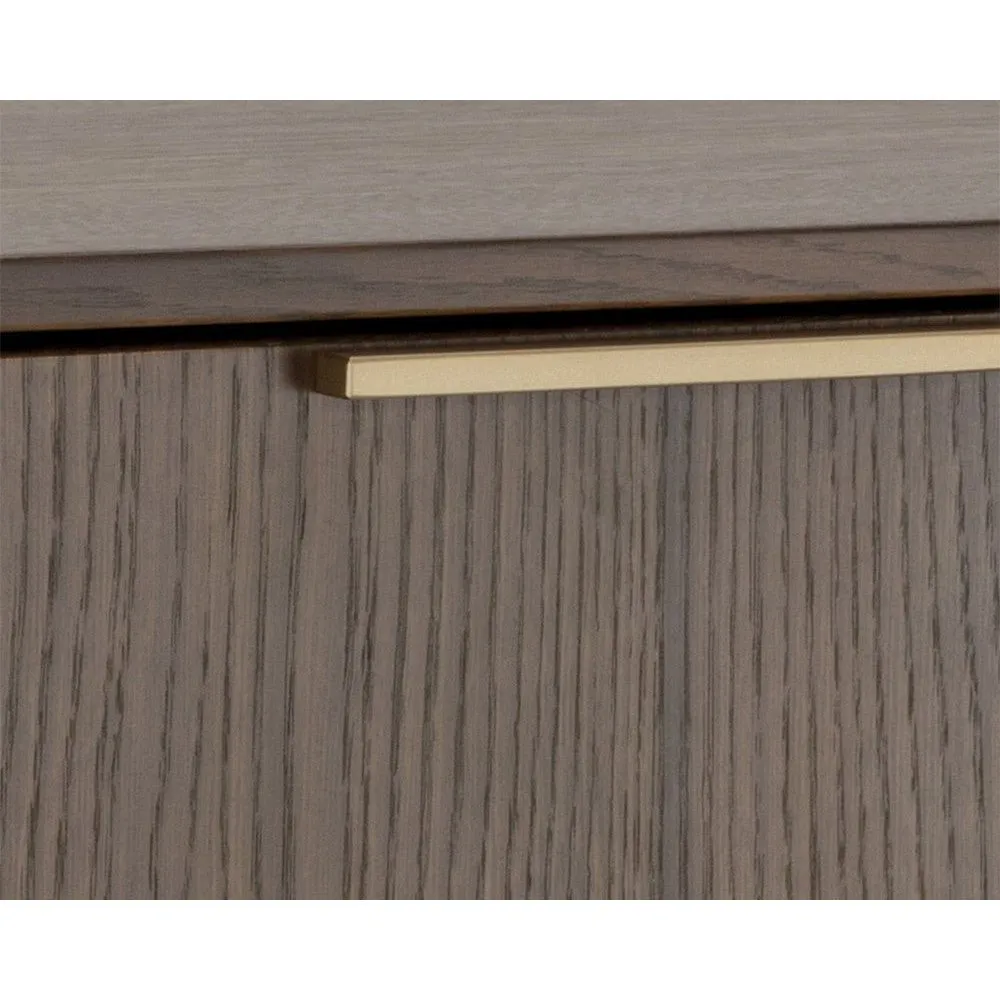Sunpan Rebel Sideboard - Small - Gold - Raw Umber