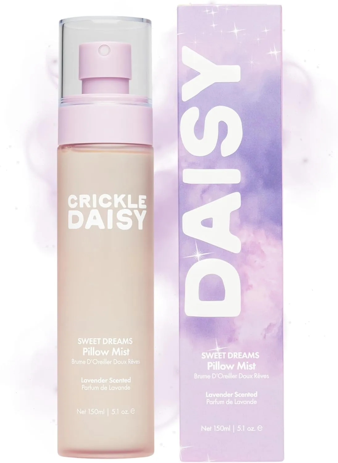 Sweet Dreams Lavender Pillow Mist  Calming & Relaxing Natural Aromatherapy Essential Oils  Linen and Fabric Spray  Natural Sleep Aid for Better Rest, 150ml