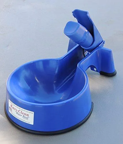 The Easy-Clean Auto-Fill Water Bowl with (5-Foot) Long Stainless Steel Hose