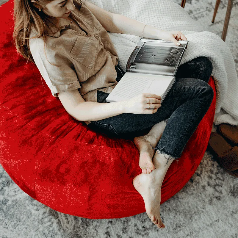 Ultimate Sack 4000: Convertible Bean Bag Full Sized Cozy Sleeper