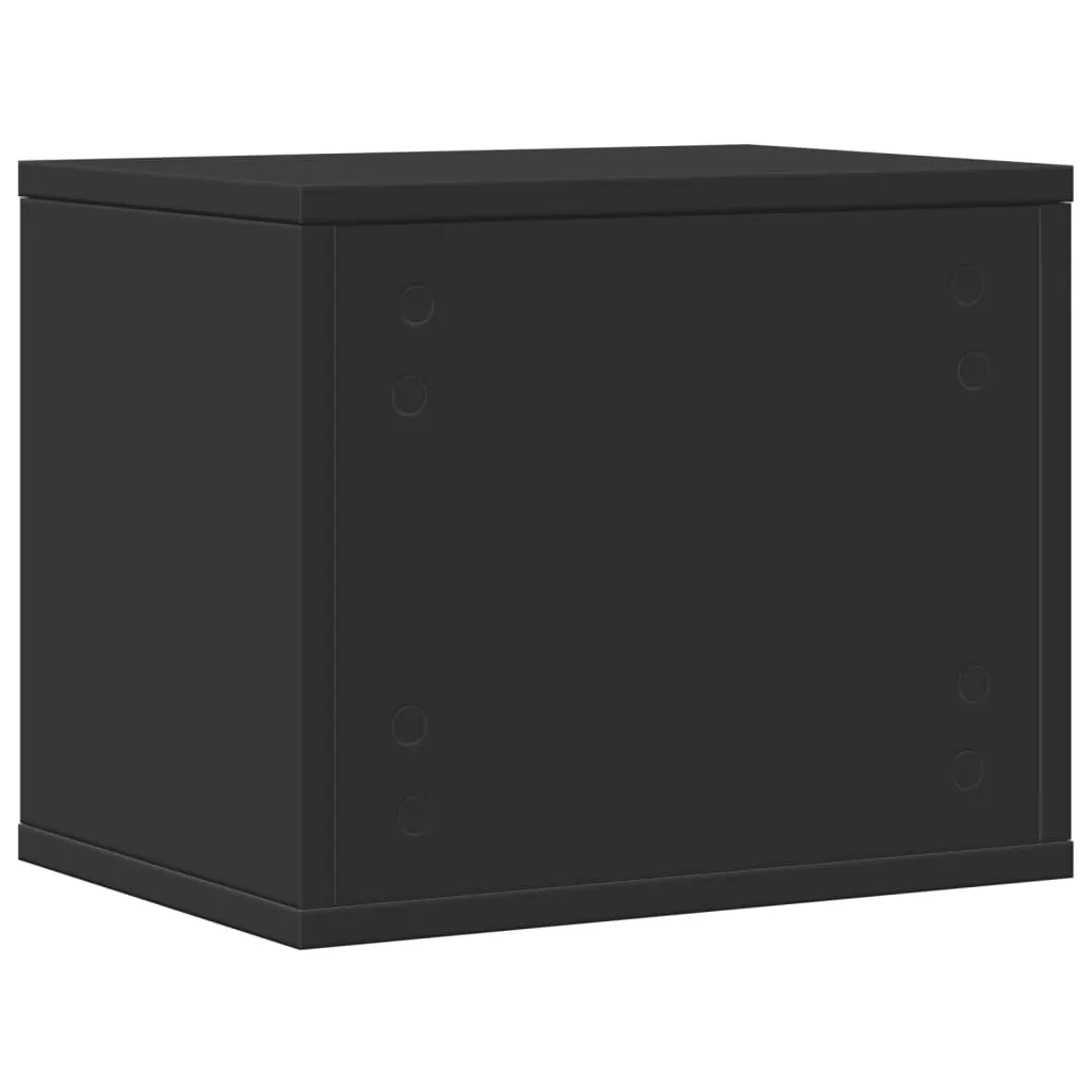 vidaXL Desk Organiser Black 36x26x29.5 cm Engineered wood