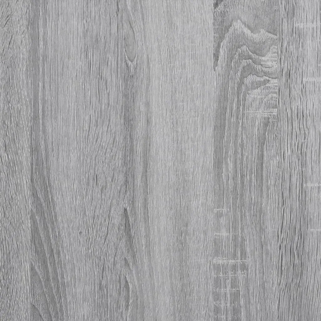 Wall Shelf Grey Sonoma 159x18x66 cm Engineered Wood