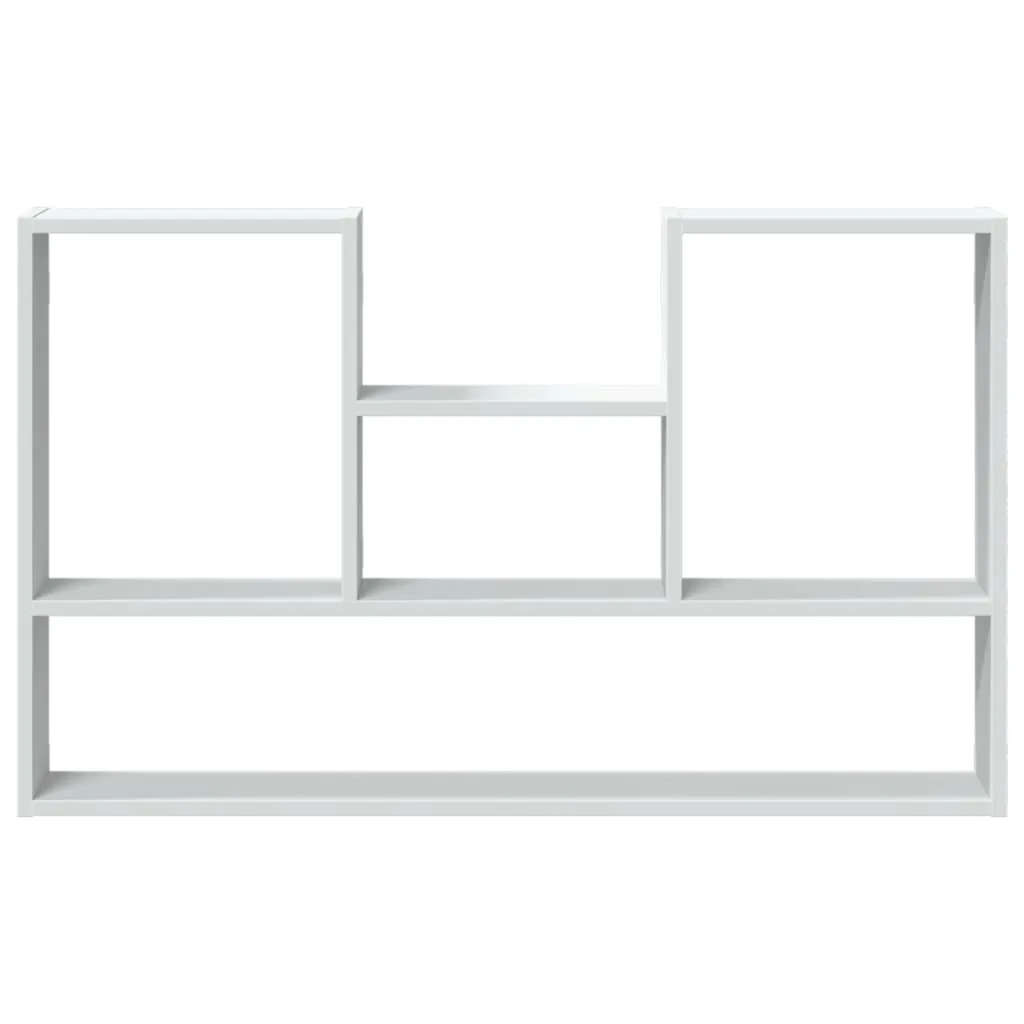 Wall Shelf White 99x15x60 cm Engineered Wood