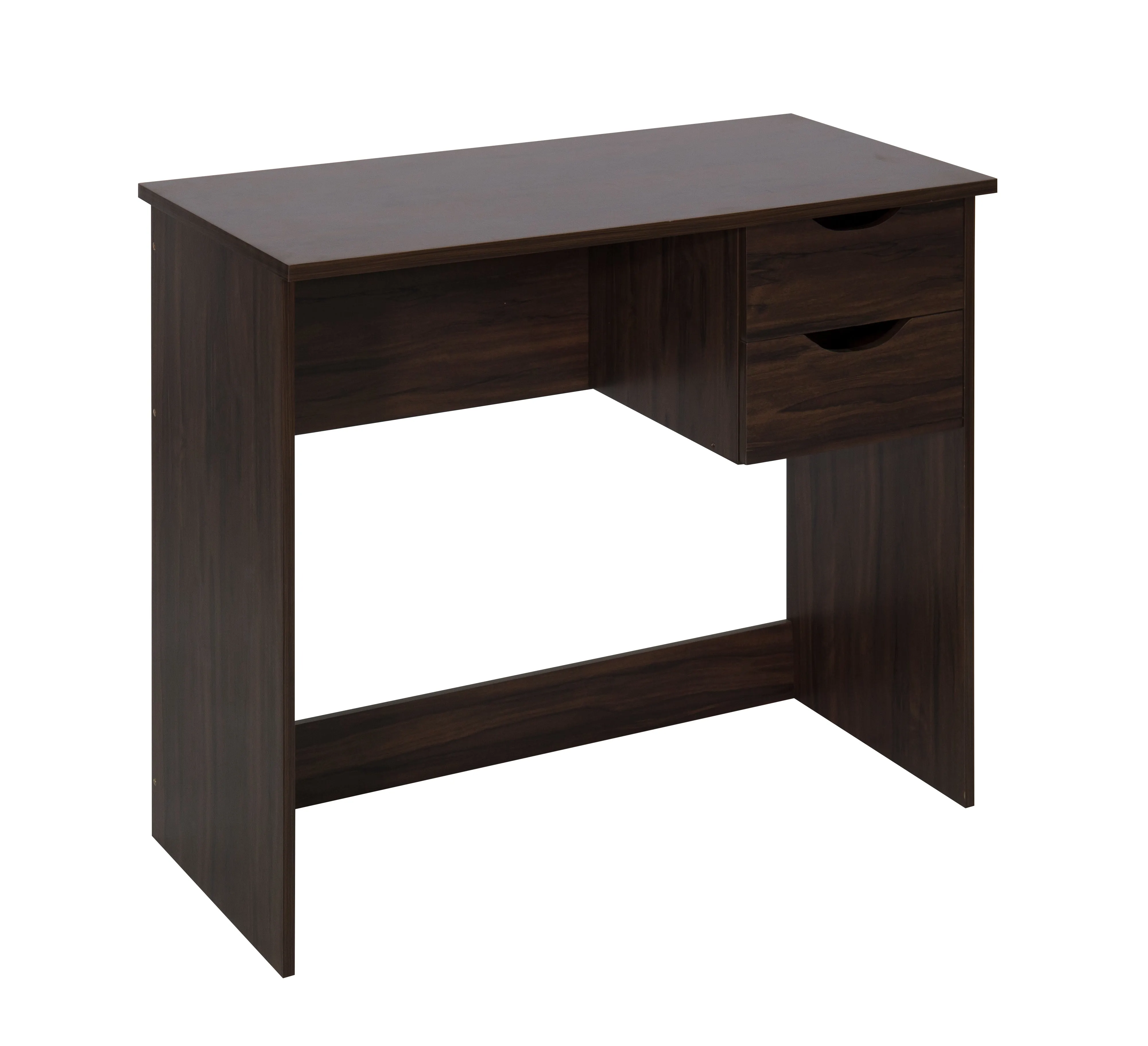 Walnut Computer Desk With Drawers- Model Watson