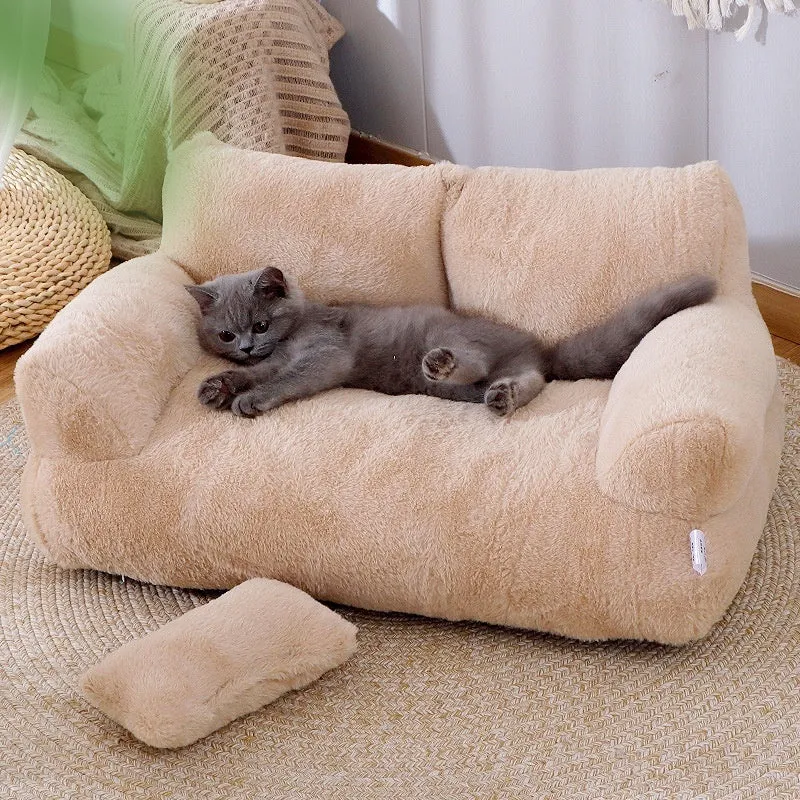Winter Warm Sofa bed For Small Medium Dogs & Cats