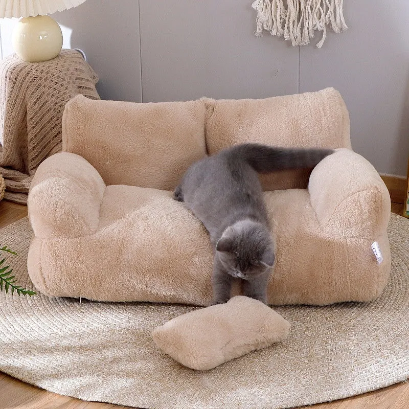 Winter Warm Sofa bed For Small Medium Dogs & Cats
