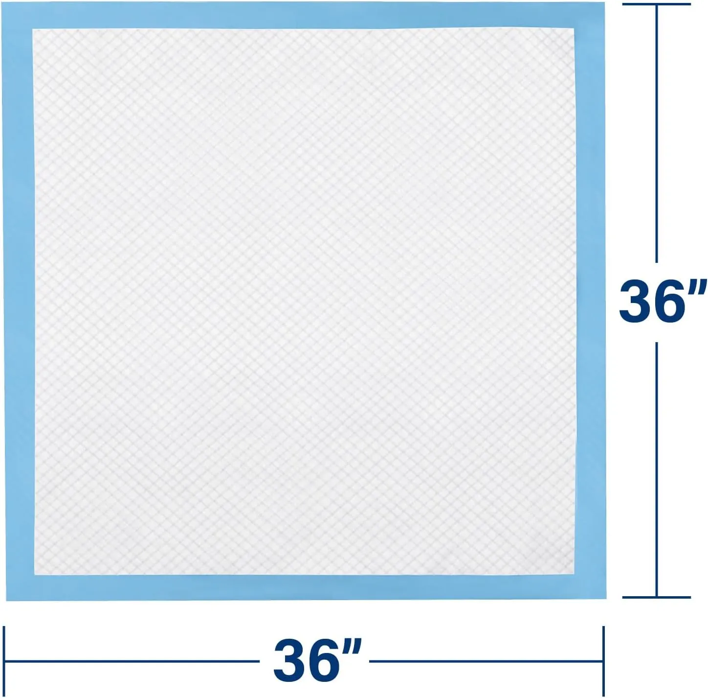 XXXL 36"x36" 50 Count Incontinence Bed Pads Ultra Absorbent Heavy Duty & Waterproof Chucks Disposable for Adults, Children & Pets Ultimate Surface Protection FSA/HSA Eligible